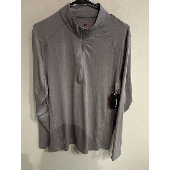 Travis Mathew Mens Large 777 Prestige Performance 1/2 Zip Pullover - Picture 1 of 8